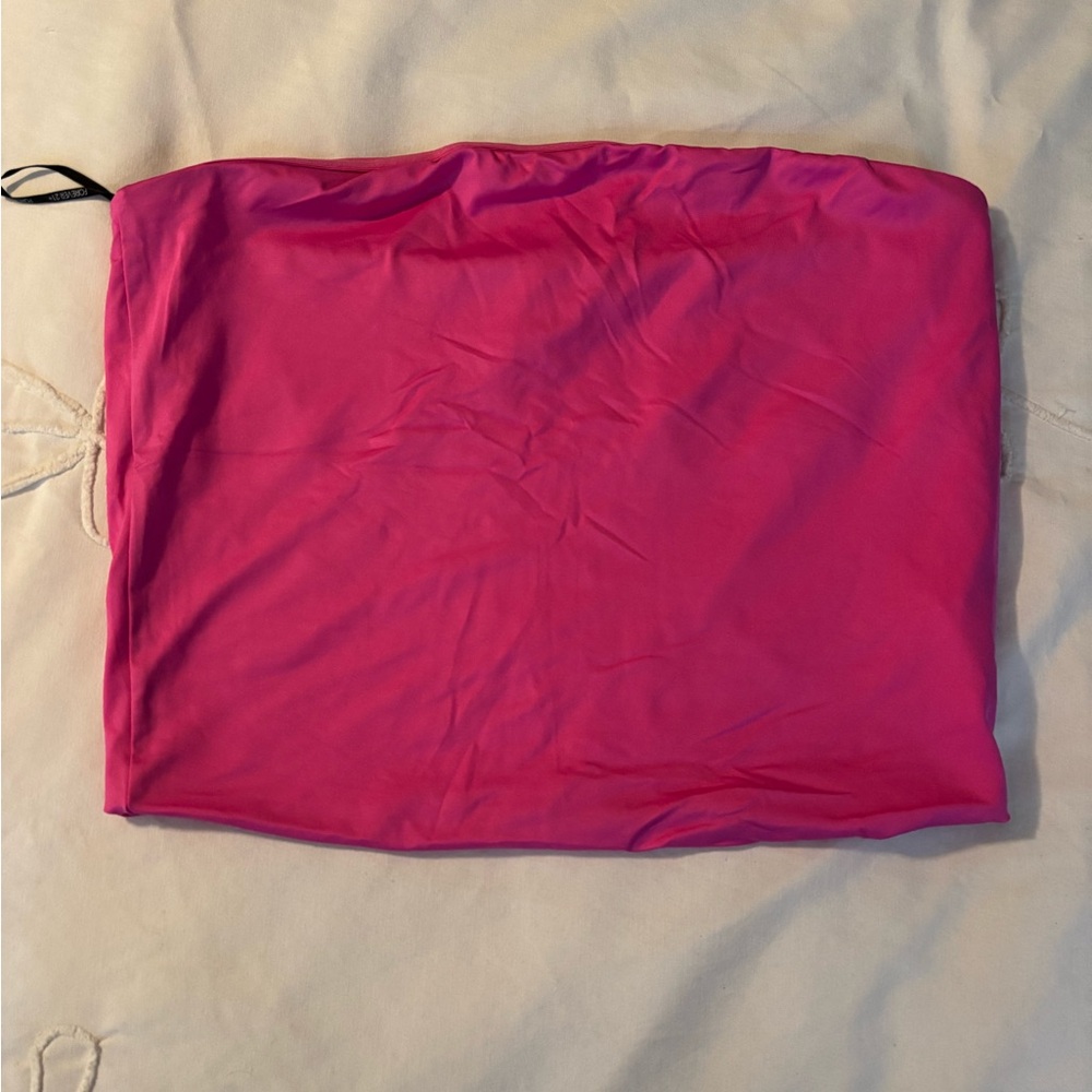 Forever 21+ Bright Pink Strapless Top